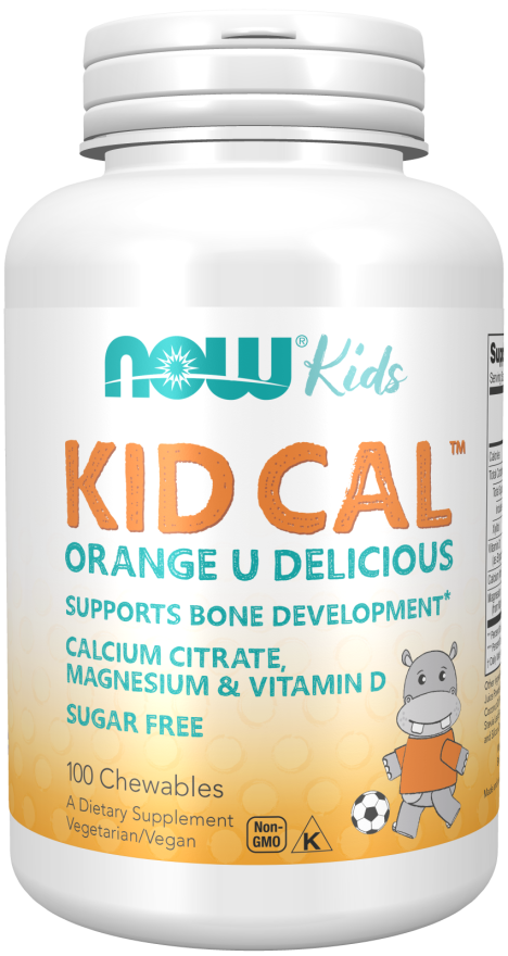 Detské Calcium multi, cmúľajúce - NOW Foods