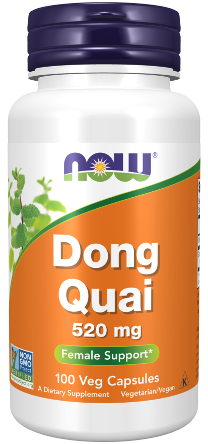 Dong Quai 520 mg (Angelika Čínska) - NOW Foods