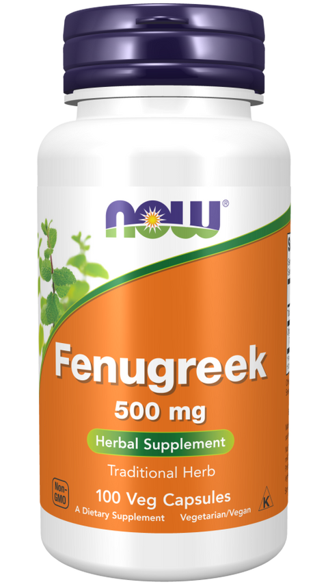 Fenugreek (Senovka grécka) 500 mg - NOW Foods
