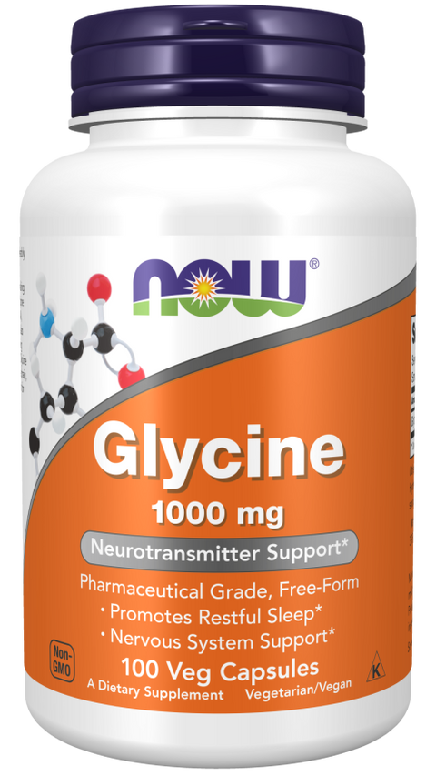 Glycine 1000 mg - NOW Foods