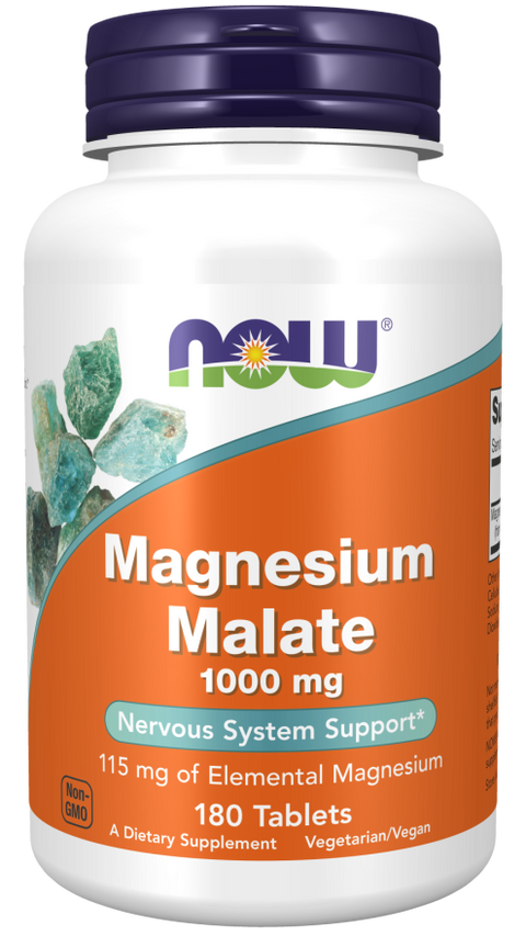 Magnesium Malate 1000 mg - NOW Foods