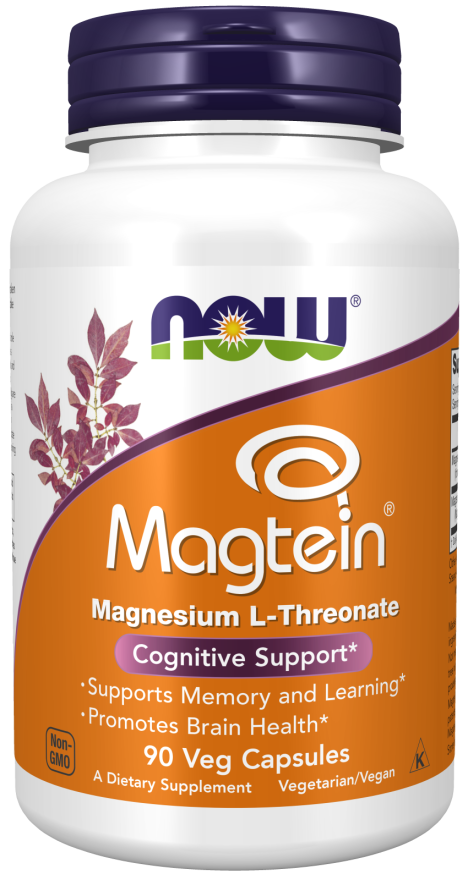 Magneteín - Horčík L-Treonát (Kognitívna podpora) - NOW Foods
