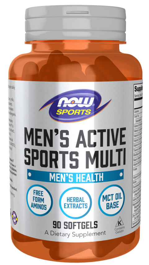 Multivitamín MAXI komplet pre aktívnych mužov - NOW Foods