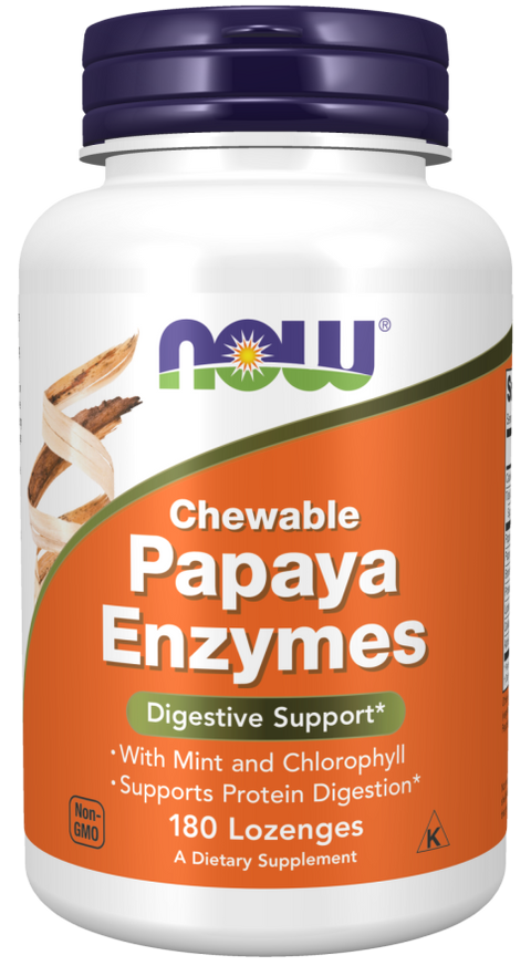 Papaya Enzým - NOW Foods
