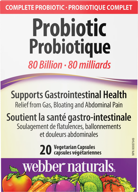 Probiotiká 80 miliárd