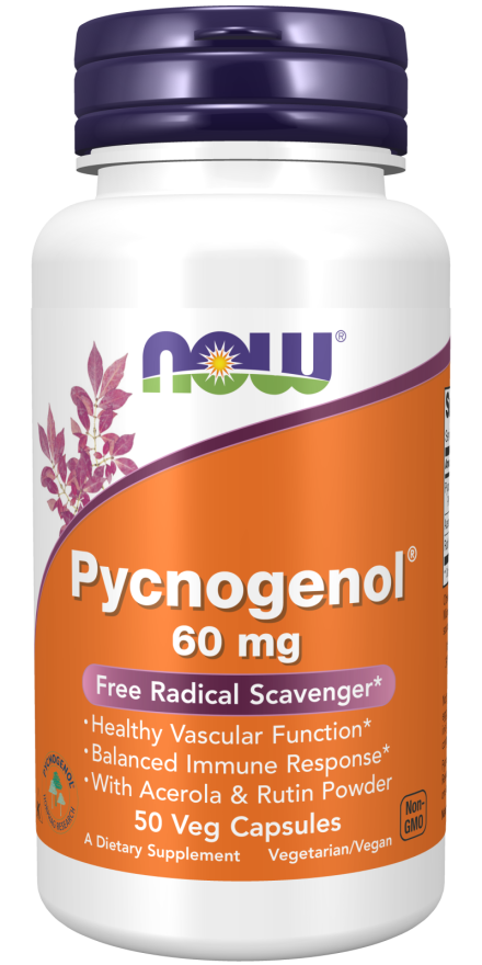 Pycnogenol 60 mg super antioxidant - NOW Foods