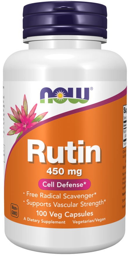 Rutín 450 mg ochrana buniek - NOW Foods