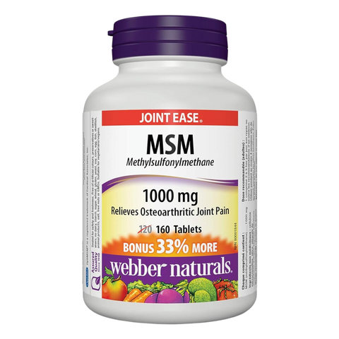 MSM 1000mg (methylsulfonylmethane) BONUS