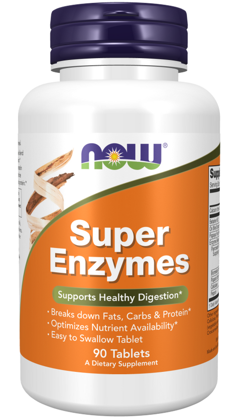Super Enzýmy pre zdravé trávenie - NOW Foods