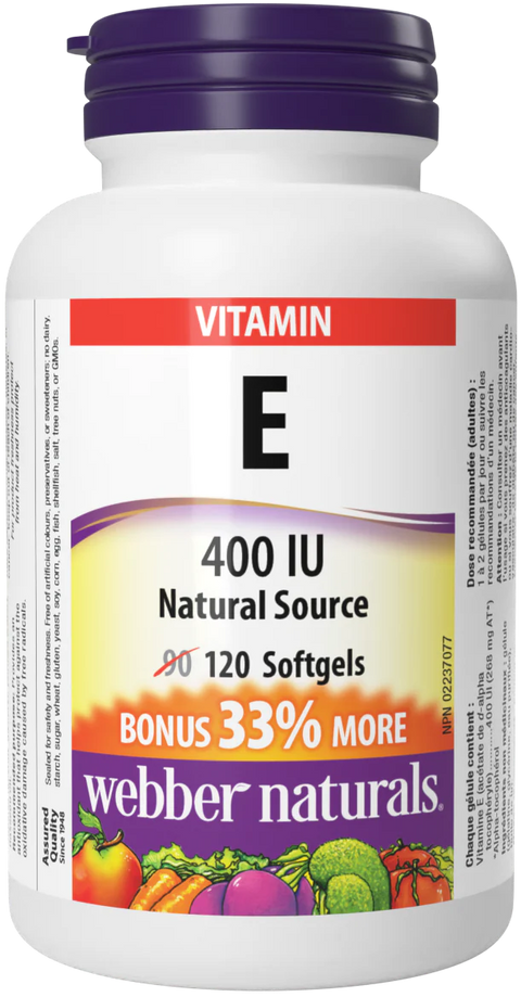 Vitamín E 400 IU Bonus