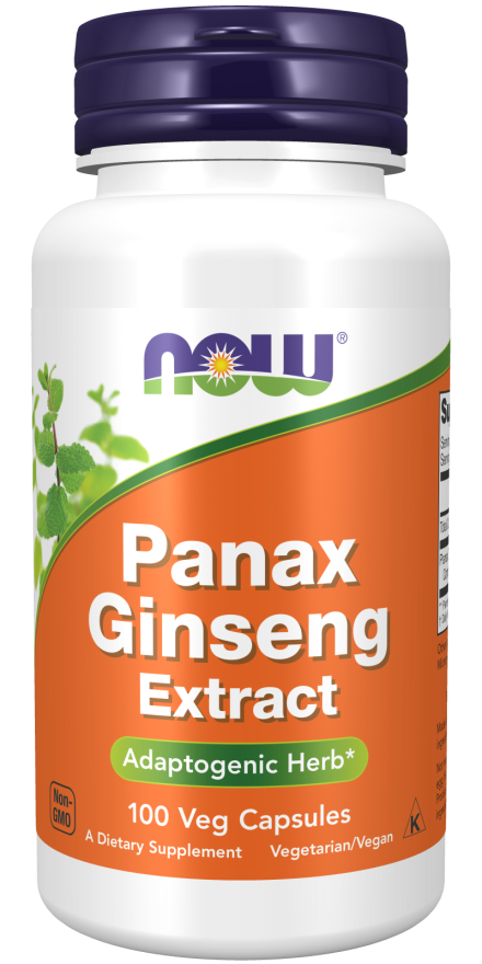 Ženšen Panax 520 mg - NOW Foods